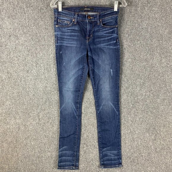 J Brand Jeans Women's Size 25 Denim Skinny Leg Heart Breaker Stretch - Picture 1 of 10